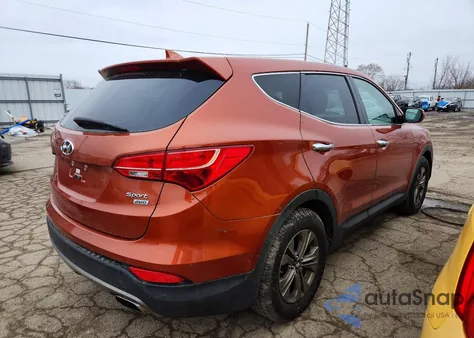 2015 Hyundai Santa Fe Sport из США, поврежденный, VIN 5XYZTDLB5FG290743